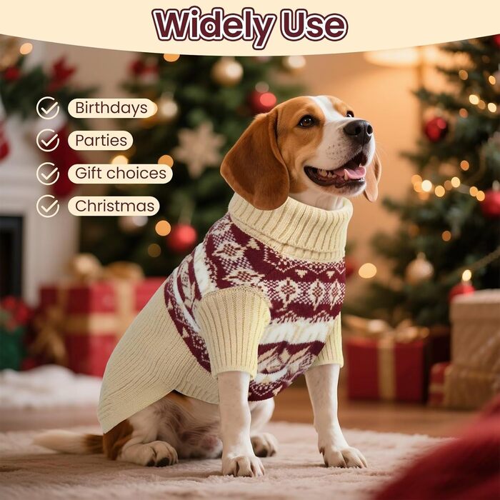 Светр для собак IECOii XXXXL (5XL) великих порід, теплий, з високим коміром, для добермана, німецької доги, апельсиновий