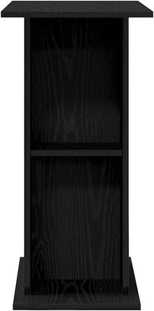Тумба для акваріума vidaXL 60,5x36x72,5 см, чорний дуб, ДСП, міцна шафа для акваріума