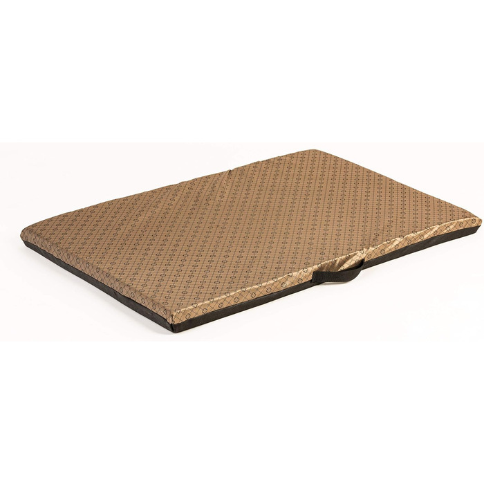 Матрац для собак COO PET, 68x50 см, 3 см, Oxford 600D, сірий з візерунком