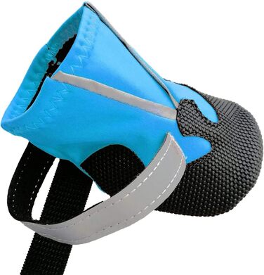 Чоботи для собак Dricar: 4 шт., дихаючі, антиковзні, для маленьких, середніх та великих собак, синій, розмір M