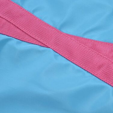 Крісло-гамак для грумінгу домашніх тварин Baxnore Premium, асистент по догляду за собаками, для стрижки кігтів, чищення зубів, догляду за вухами, дихаючий поліестер з фіксуючими ременями (M 35 x 27 x 20 см)