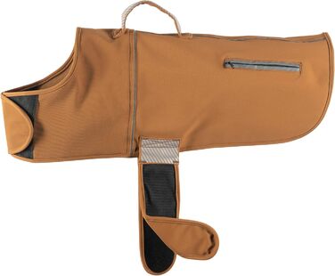 Собача жилетка Carhartt Quick Duck Jac, водовідштовхувальна, бавовняний канвас, коричнева, розмір L