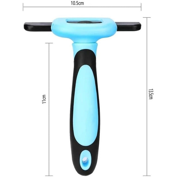 Щітка для собак, професійна для догляду за шерстю, інструмент для грумінгу, синій колір, 7 см