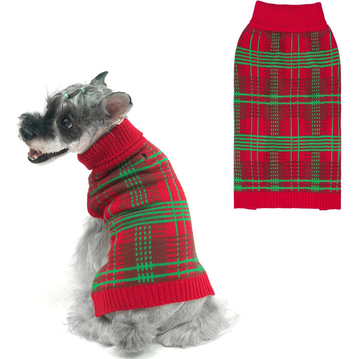 Пухнастик: теплий зимовий пуловер для собак великих, середніх та малих порід – стильний кардиган для собак, теплий зимовий одяг для тварин