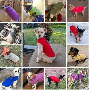 Тепла жилетка для собак BEAUTYZOO з капюшоном та кільцем для повідка – зимова куртка для маленьких та середніх собак, Бежевий, M (Обхват грудей: 43.1 см)