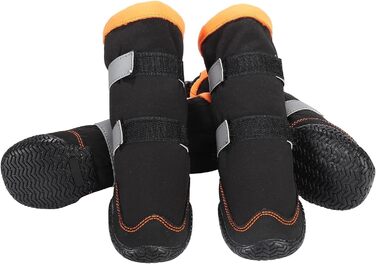 Зимові чоботи для собак, флісова підкладка, шнурок, неслизька підошва – відбивачі, для маленьких, середніх та великих собак