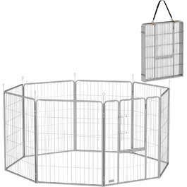 Летворешечка PawHut для собак та кошенят, 8 панелей, 80x100 см, для вулиці