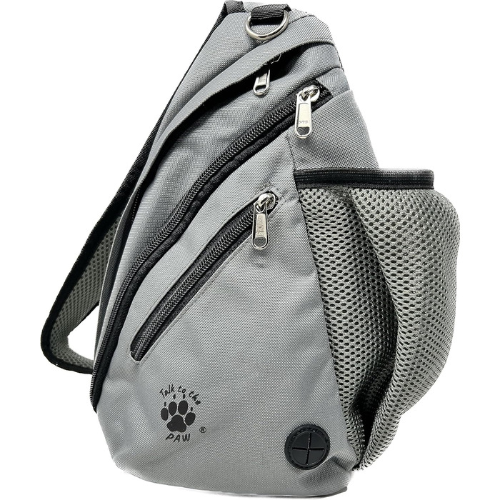 Сумка для тренування собак Paw Leckerli, сіра, стандартна (1 шт.)