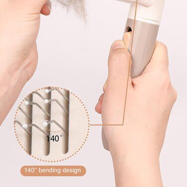 Розпушувач для шерсті тварин, щітка для грумінгу котів та собак | Багатофункціональна щітка для вичісування шерсті | Портативний аксесуар для догляду за тваринами