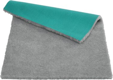 Медичне ліжко для собак Premium - ковдра для собак: неслизька, вологопоглинаюча, дихаюча та пральна (сірий, 70 x 100 см) 70x100 см Сірий