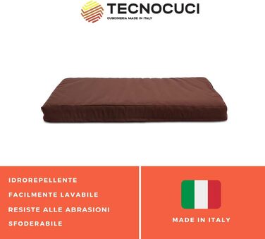 Ортопедична подушка для собак Jump – для відпочинку вашого собаки. Знімний та легкий у пранні чохол, водовідштовхувальне покриття, Made in Italy