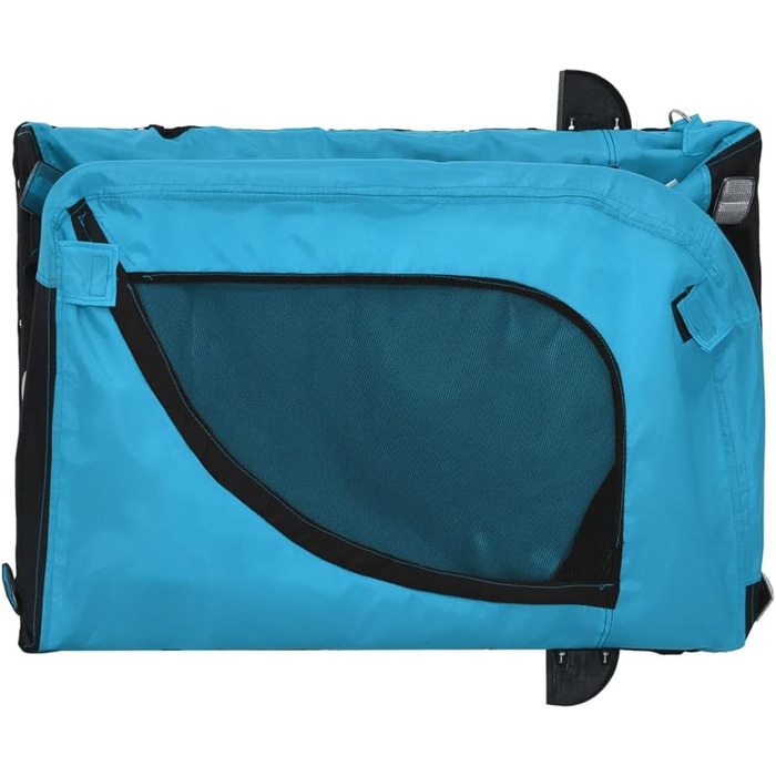 Причіп для велосипеда Gecheer для собак та інших домашніх тварин, блакитний (124 x 65 x 66 см)