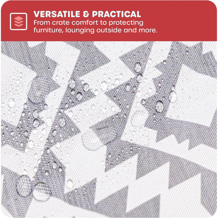 Підкладка для переноски собаки Downtown Pet Supply, 73,7 x 50,8 см, водонепроникна, Ripstop Nylon, для миття в пральній машині, розмір M