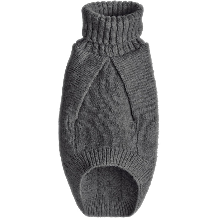 Hunter Hundepullover GENF - антрацитовий, розмір 50: теплий, м'який, з переробленого поліестеру