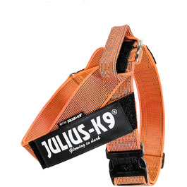 Шлея Julius-K9 Color & Gray для собак, нейлон, регульована