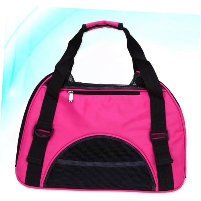 Рюкзак-переноска для собак та котів DOITOOL, рожевий, для подорожей та активного відпочинку