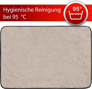 М'яка підстилка для собак Normani - підстилка для тварин з безпечного матеріалу, 40x50 см, 60x80 см, 70x100 см, бежева