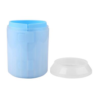 Мийка для лап собак Oumefar - портативна щітка для чищення лап з м'якої силіконової щетини (Блакитна)