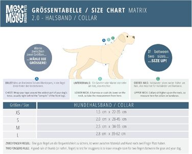 Нашийник для собак Max & Molly з інтелектуальним жетоном безпеки Gotcha! Matrix 2.0, чорний, розмір M, з підкладкою та світловідбиваючими елементами