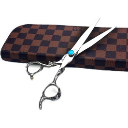 Професійна ножиця для грумінгу тварин 7-8 дюймів, з нержавіючої сталі, пряма, для салонів та грумерів