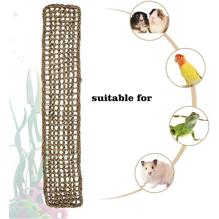 Килимок з морської трави Vogel для птахів, гризунів та кроликів - 100 x 18 см