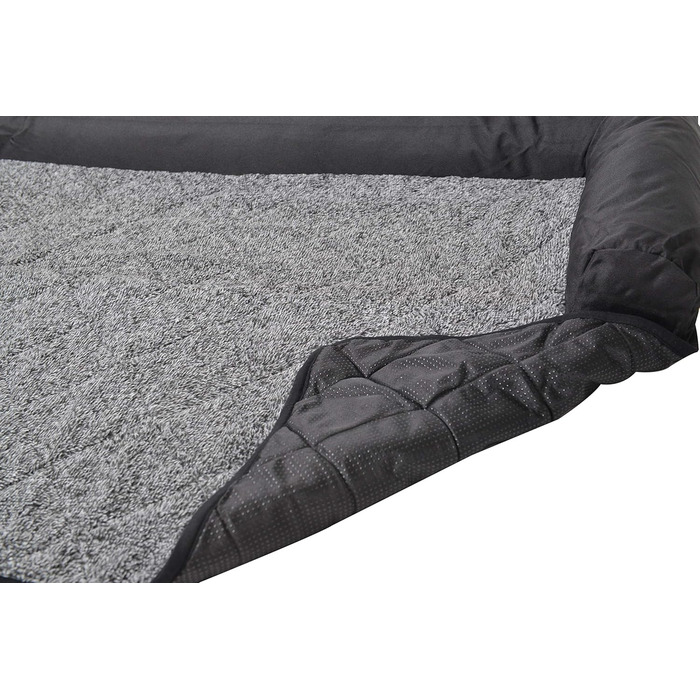 Крісло-ліжко для собак Raikou: зручне та захисне рішення для вашого улюбленця (70x90 см, сірий)