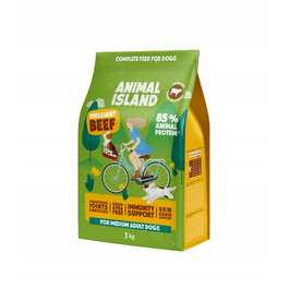 Сухий корм для собак Animal Island Brilliant Beef з яловичиною, 3 кг