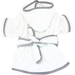 Рушник для собак з мікрофібри, рушник для котів та собак різних розмірів, м'який, швидковисихаючий, білий, M