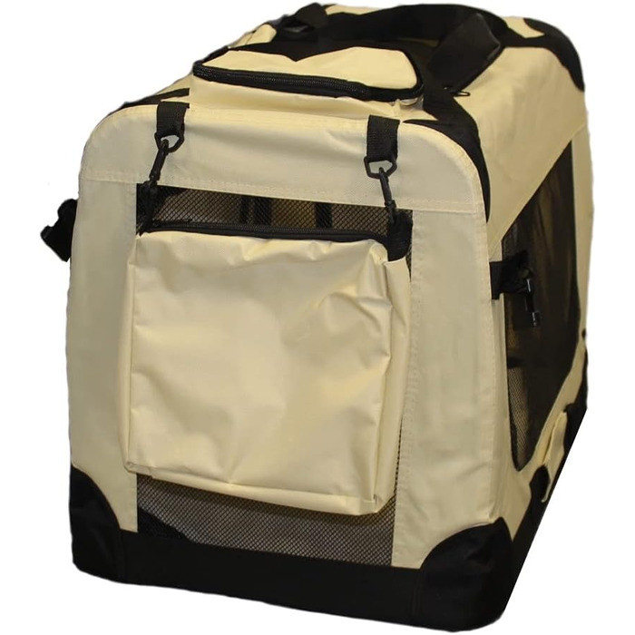 Складана переноска для собак та котів Walexo (BEIGE, L)