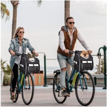 Водонепроникний рюкзак-кошик для собак, велосипедний, переноска для прогулянок на природі