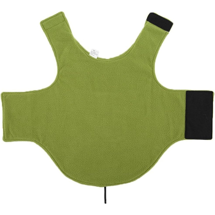 Зимовий теплий одяг для собак: куртка, пуловер, світшот з бавовни (зелений, розмір S)