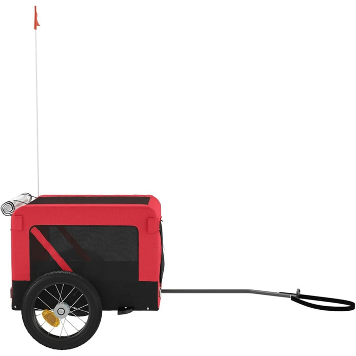 Трансформер для собак та котів Oxford, 63x123x66 см, чорний, модель 93916