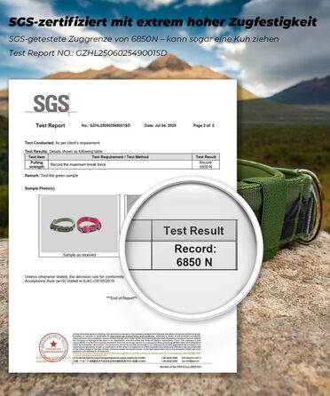 Нашийник для собак Premium NeckShield Kontroll – 5 см, з посиленим амортизуючим наповнювачем, сертифікована безпека SGS, професійний захист для великих і дуже великих собак, 50-58 см, колір Джунглі Ніч