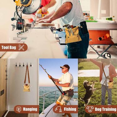 Сумка для корму з кишенями