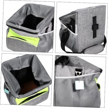 Транспортна коробка для собак та котів NOLITOY - дихаюча, знімний ручка, складана