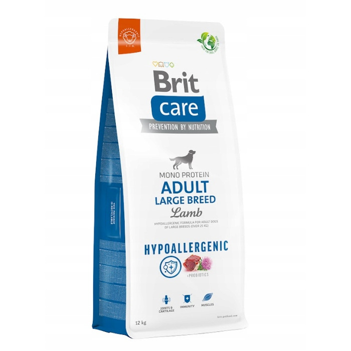 Сухий корм Brit Care Hypoallergenic для дорослих собак великих порід з ягнятимим, 14 кг