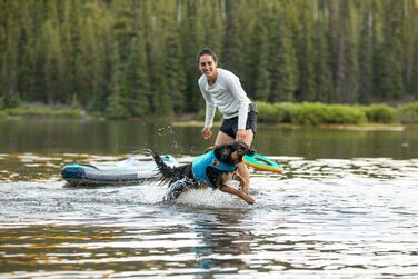 Іграшка для собак RUFFWEAR Hydro Plane, велика, бірюзова