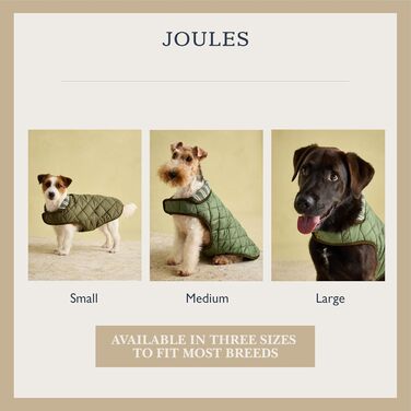 Тепла зимова куртка для собак Rosewood x Joules, оливкова, легка, велика, стьобана, прана