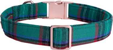 Елегантний нашийник для собак Unique Tyle з клямкою та знімною метеликом, для малих, середніх та великих собак та котів, XX-XL (зелена сітка)