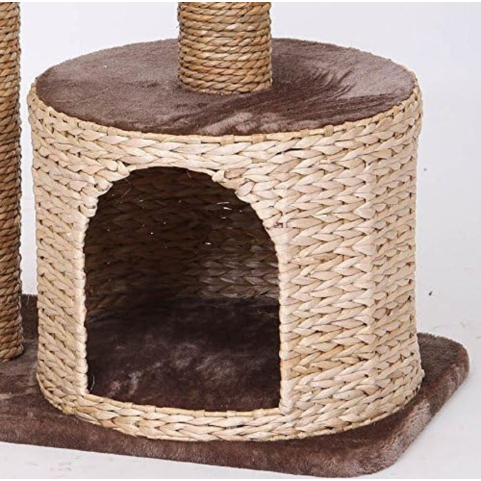 Когтеточка для котів Croci Natural Larix, 60x38x80,5 см, дерев'яна