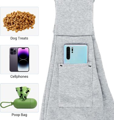 Транспортна сумка для собак Lyneun 6 кг, сіра: зручна переноска для прогулянок та подорожей