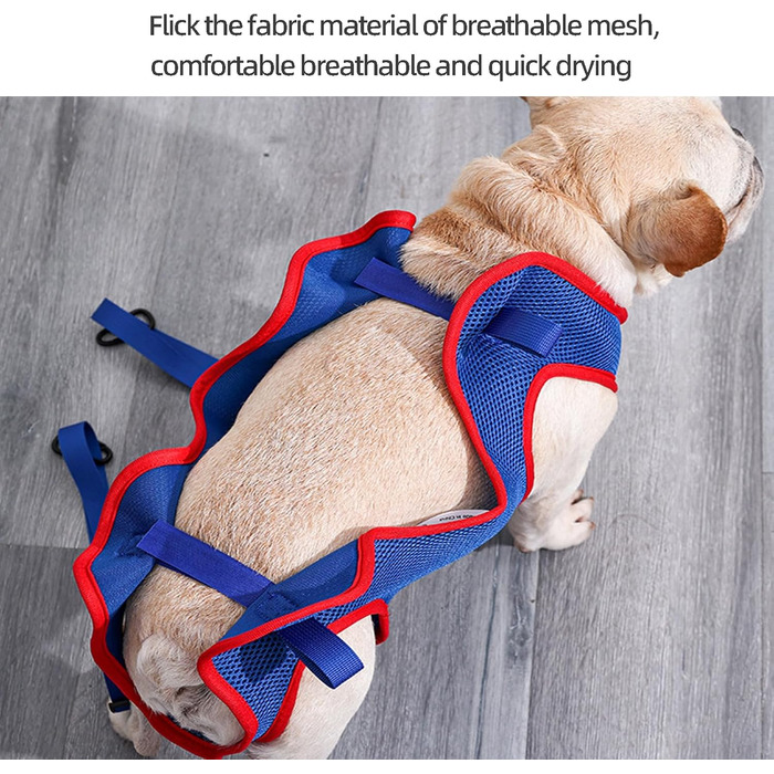 Набір для догляду за собаками та котами WEEVDRIE: шлейка-матрац, шлейка для грумінгу, петля для стрижки нігтів