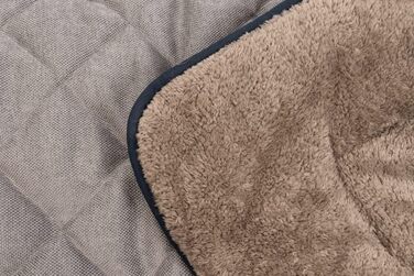 Подушка-сліпер DGS Nano Chenille Lex сірого кольору (121 x 78 x 3,5 см)