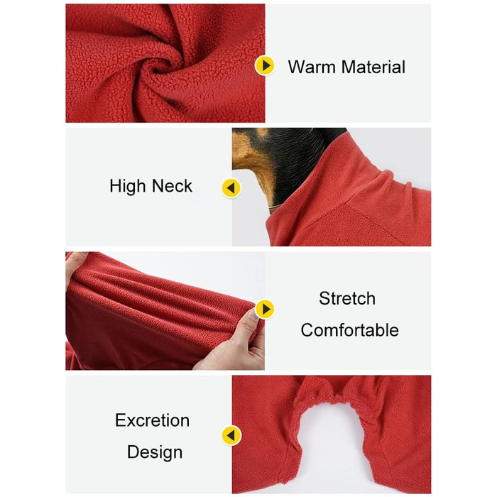 Пуловер для собак великих порід, теплий зимовий костюм з флісу, 4 лапи, одяг для собак, піжама, пуловер, сірий, синій, XXL