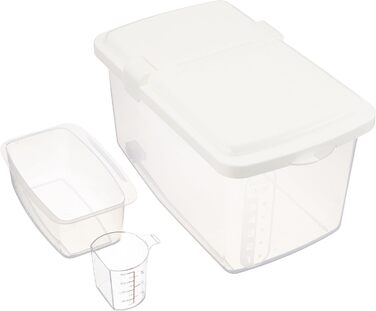 Контейнери для зберігання рису та корму для тварин JapanBargain, 5 кг, 2 шт.