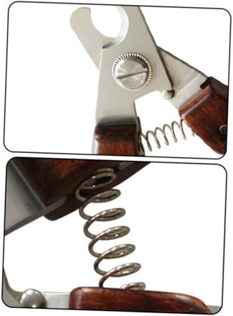 Ножиці для грумінгу тварин Minkissy з нержавіючої сталі для собак, котів та цуценят з захисним запобіжником. Підходить для грумінгу тварин, птахів та кроликів. Розмір - середній (див. зображення)