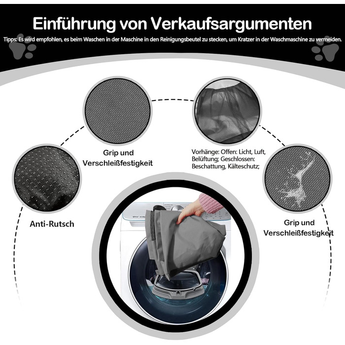 Зручне ліжко-будиночок для собак та котів Babyezz, сіре, L