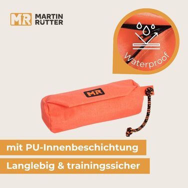 Футляр для корму Martin Rütter Koralle XS – миготливий мішок для собак, водонепроникний та пральний, з блискавкою та шнуром для кидання – мішок для апортування для собак – для сухого та вологого корму, ласощів