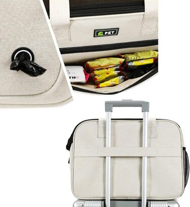 Шлейка-рюкзак для собак та котів | М'який рюкзак з регульованим ременем | Зручна переноска для тварин у подорожах, на прогулянках, у парк та магазин