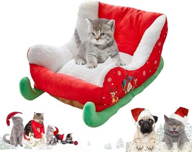 Ліжко для собак на Різдво: зручне ліжко-сани для домашнього улюбленця